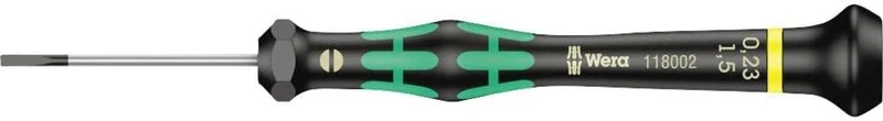 Wera 2035 Elektroniker-Schlitzschraubendreher, 0,23 x 1,5 x 40 mm, 05118002001