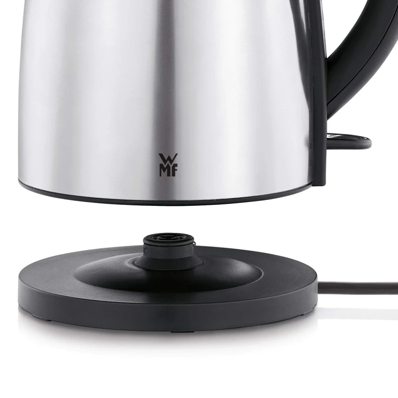 WMF Bueno Wasserkocher Edelstahl 1,7l, elektrischer Wasserkocher mit Kalkfilter, 2400 W, beleuchtete Wasserstandsanzeige, edelstahl matt