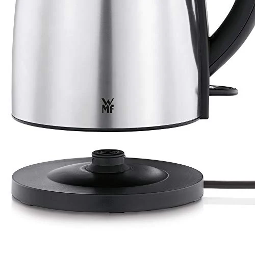 WMF Bueno Wasserkocher Edelstahl 1,7l, elektrischer Wasserkocher mit Kalkfilter, 2400 W, beleuchtete Wasserstandsanzeige, edelstahl matt
