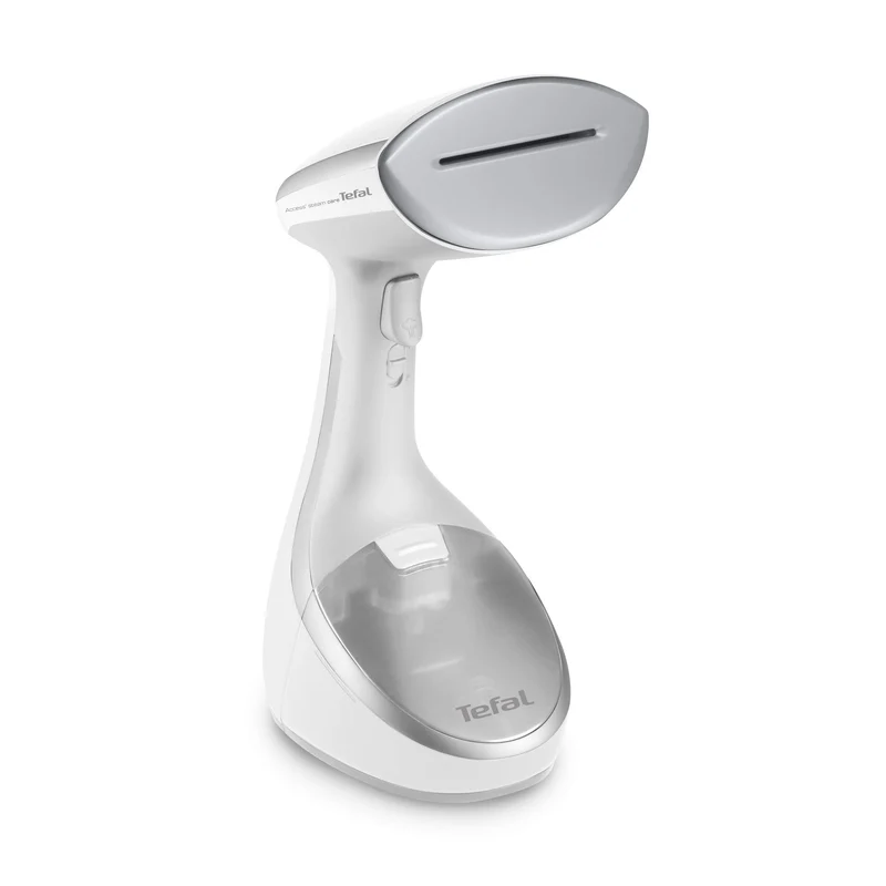 Tefal Dampfbürste Access Steam Care, 1600 W, 6 Zubehörteile inklusive, 200 ml Wassertank, Dampfglätter mit 3 Dampfstufen, kurze Aufheizzeit von nur 40 Sekunden, Steamer, weiß/silber, DT9130