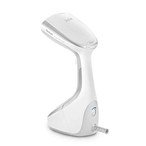 Tefal Dampfbürste Access Steam Care, 1600 W, 6 Zubehörteile inklusive, 200 ml Wassertank, Dampfglätter mit 3 Dampfstufen, kurze Aufheizzeit von nur 40 Sekunden, Steamer, weiß/silber, DT9130