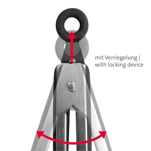 Westmark Grillzange Classic Spezial – rostfreier Edelstahl, 37,7 cm