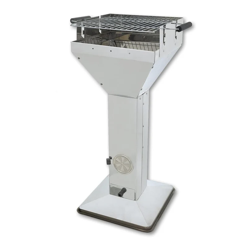 ACTIVA Holzkohlegrill Saalfeld I Premium Holzkohle Grill inkl. hochwertigem & verchromtem Grillrost I Robuster Kohlegrill für ein einzigartiges Grillerlebnis