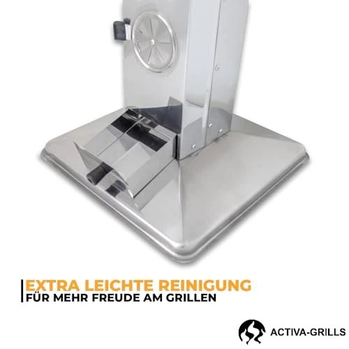 ACTIVA Holzkohlegrill Saalfeld I Premium Holzkohle Grill inkl. hochwertigem & verchromtem Grillrost I Robuster Kohlegrill für ein einzigartiges Grillerlebnis