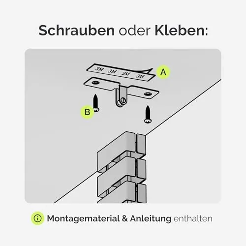 VALU Kabelorganisation · Weiß