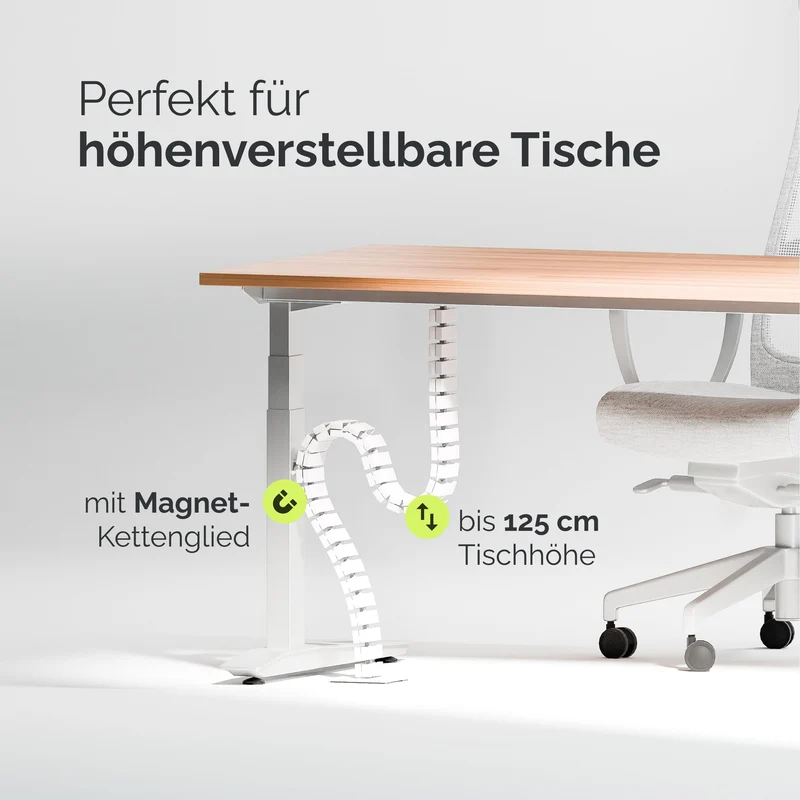 VALU Kabelorganisation · Weiß