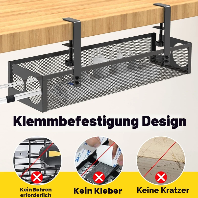 REFLYING Kabelorganisation · Schwarz