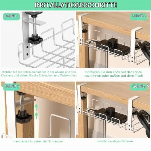 Chiluxendo Kabelorganisation · Weiß