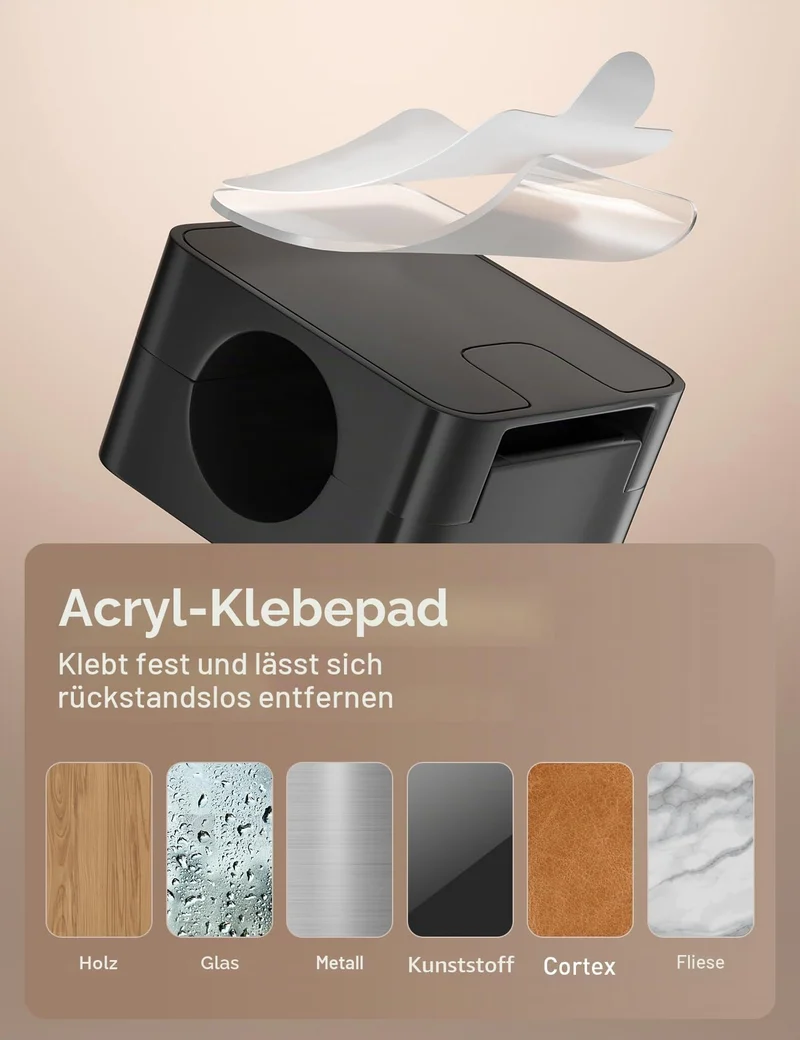 20 Stück Kabelhalter Kabelclips, Kabel Organizer - [Einhand-Bedienung] Feder Kabelklemmen Selbstklebend, Kabelorganizer für Schreibtisch/Wand, Kabelmanagement für Netzkabel, HDMI,