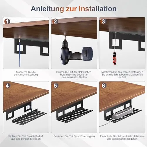 PUTORSEN Kabelorganisation · 1er Set