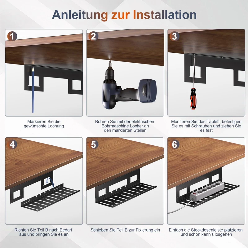 PUTORSEN Kabelorganisation · 1er Set