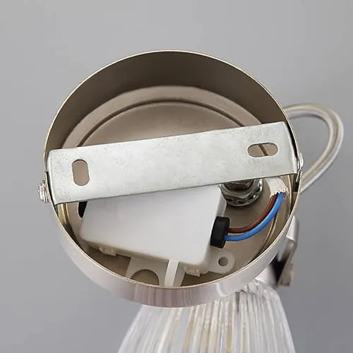 Lindby Wandleuchte, Wandlampe Bad Kara (spritzwassergeschützt (Modern) in Alu aus Glas (1 flammig G9) - Wandleuchten Spiegelleuchte Badezimmer Wandbeleuchtung Badezimmerleuchte