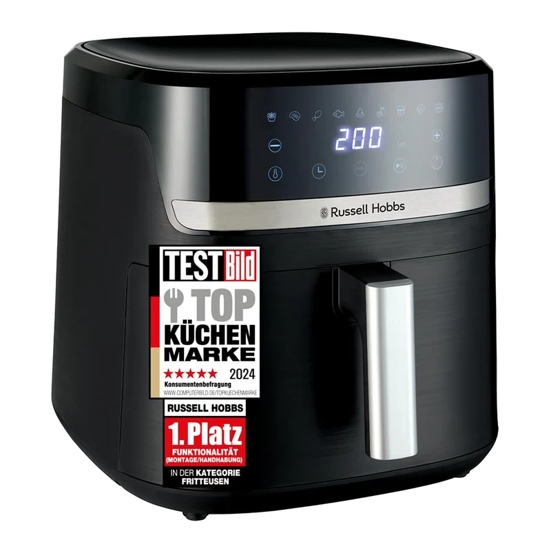 Russell Hobbs Heißluftfritteuse XXL, Satisfry 8,3 L, 9 Programme