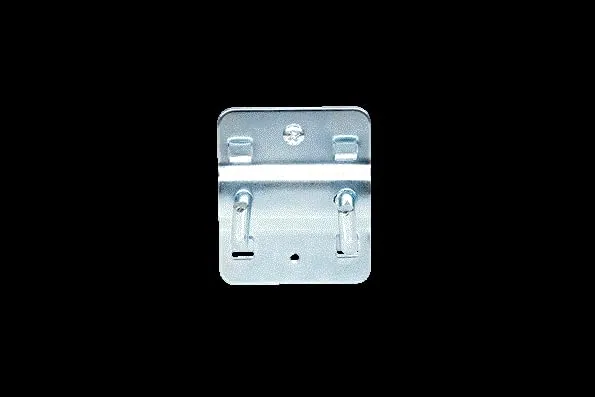 KS Tools 860.0817 Doppelter Werkzeughalter mit senkrechtem Hakenende, Ø 6 mm, 50mm, Grau