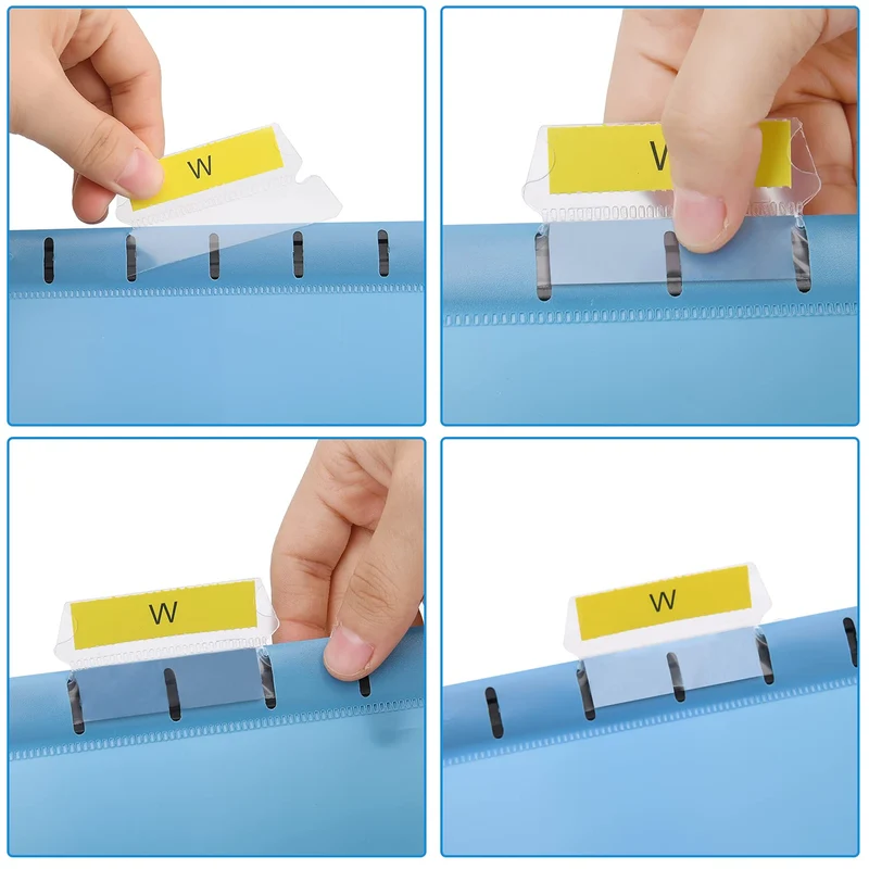 MerryNine Hängemappen, A4, 15 Stück, Polypropylen, Hängemappen mit Reitern und Karteneinsätzen, für Schule, Zuhause, Arbeit, Büro, Organisation (5 Farben)