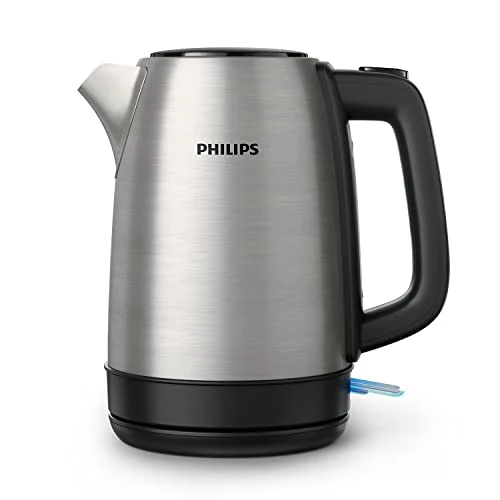 Philips Wasserkocher Daily Collection, Edelstahl, 1,7 L