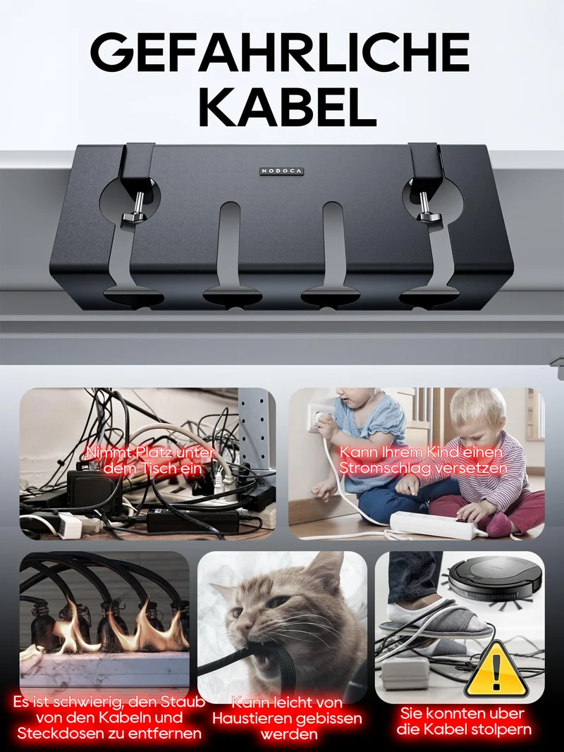 NODOCA Kabelorganisation · L · Schwarz