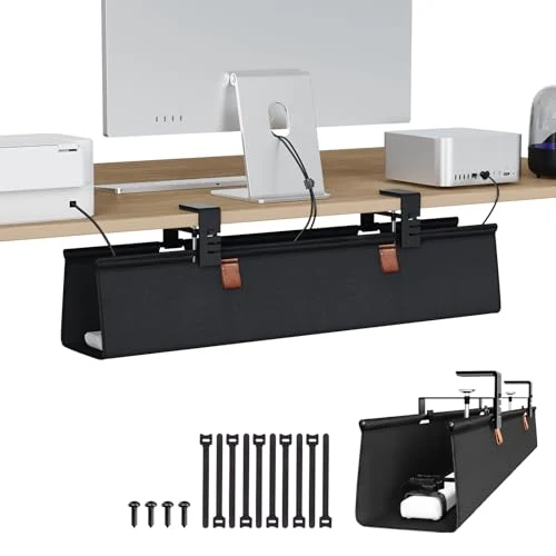 KEEGH Kabelorganisation · Groß(76cm) · Schwarz