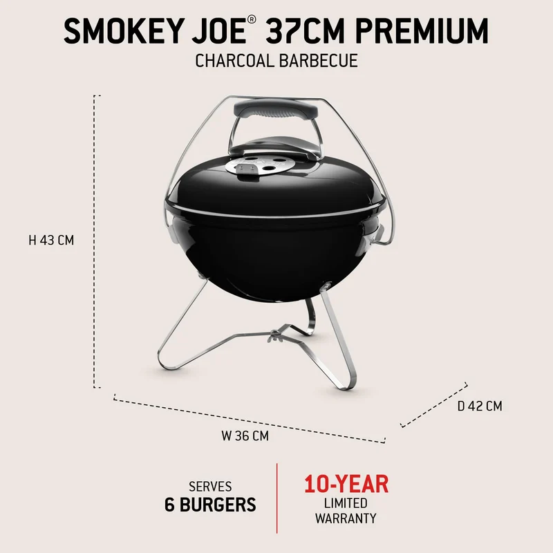 Weber Smokey Joe Premium Holzkohlegrill