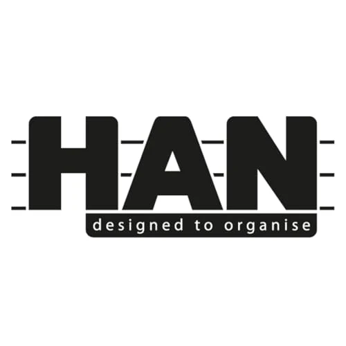 HAN Briefablage · 34,8L x 25,5B x 6,5H cm · Transparent-grün
