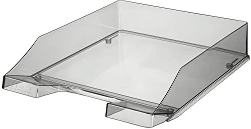 HAN Briefablage · 34,8L x 25,5B x 6,5H cm · Transparent-grau