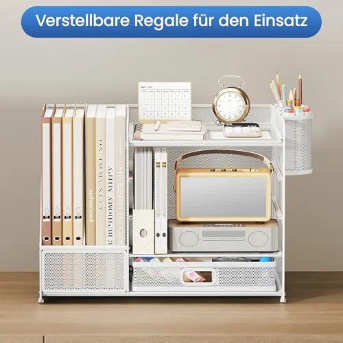 VITVITI Briefablage · 36T x 12,7B x 25,5H cm · Weiß