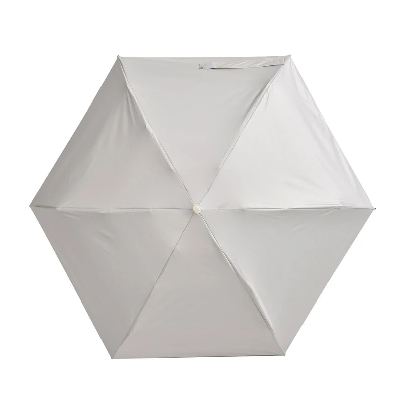 Sturmfester Poket-Regenschirm mit UV-Schutz 58 cm, Rot