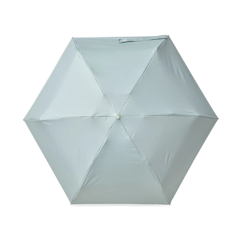 Sturmfester Poket-Regenschirm mit UV-Schutz 58 cm, Rot