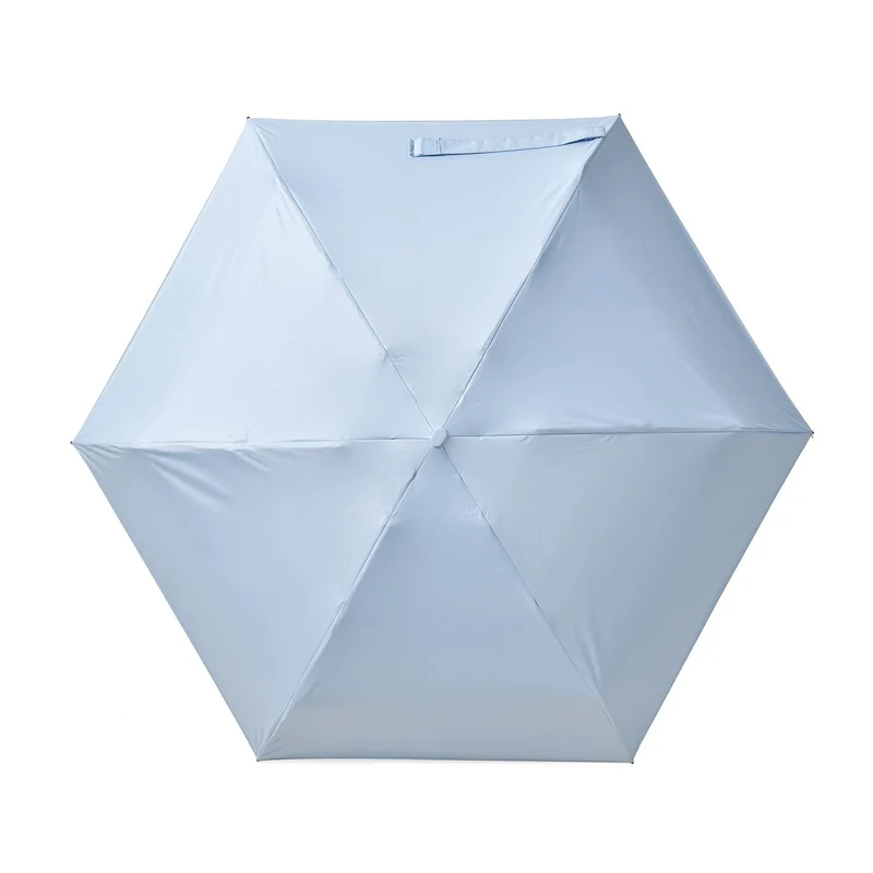 Sturmfester Poket-Regenschirm mit UV-Schutz 58 cm, Rot