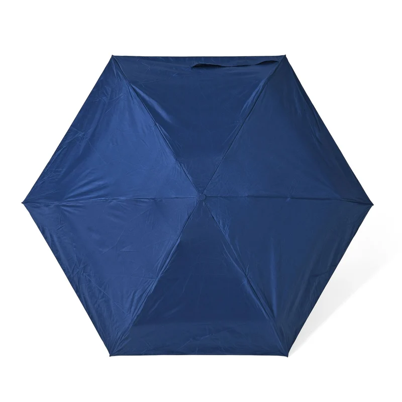 Sturmfester Poket-Regenschirm mit UV-Schutz 58 cm, Rot