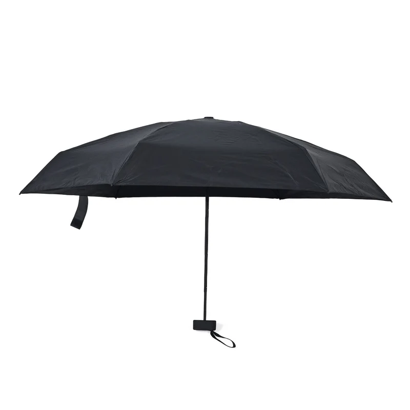 Sturmfester Poket-Regenschirm mit UV-Schutz 58 cm, Rot