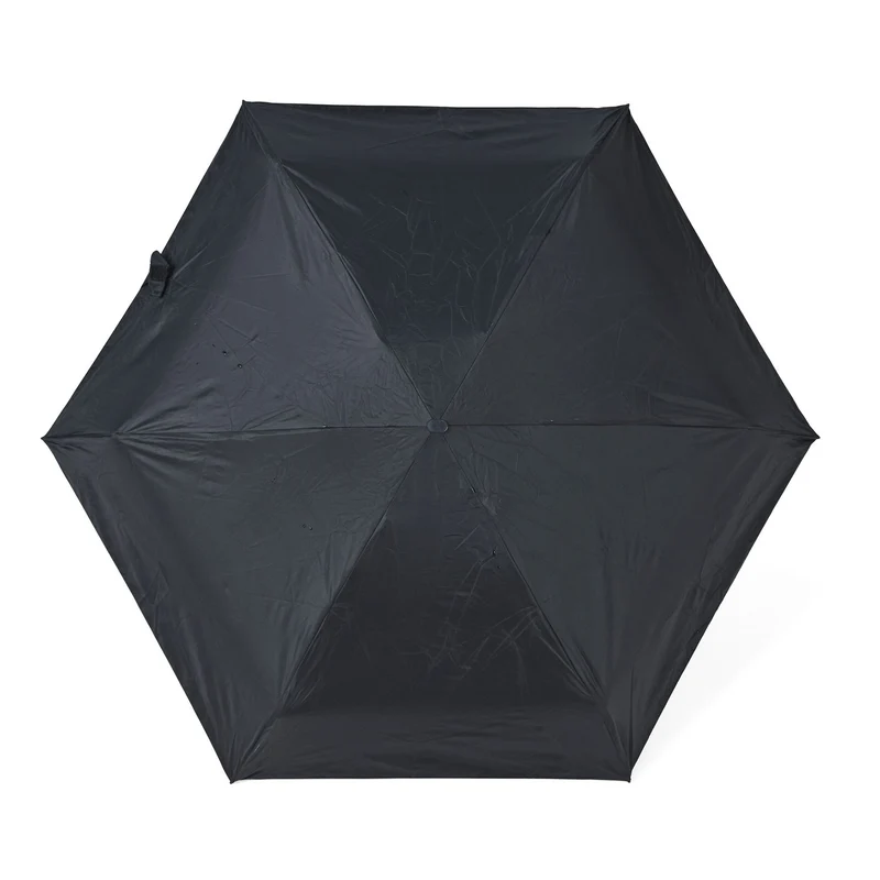 Sturmfester Poket-Regenschirm mit UV-Schutz 58 cm, Rot
