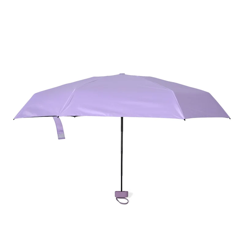 Sturmfester Poket-Regenschirm mit UV-Schutz 58 cm, Rot