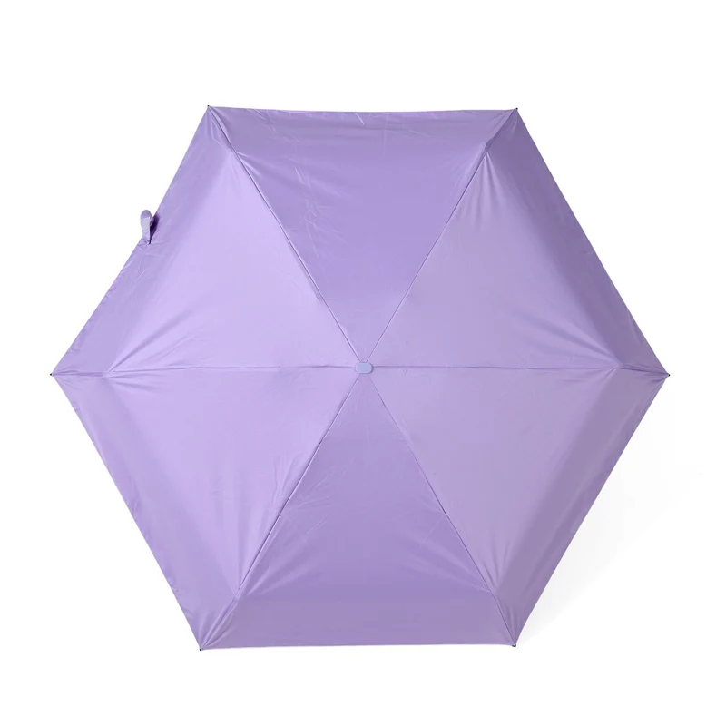 Sturmfester Poket-Regenschirm mit UV-Schutz 58 cm, Rot