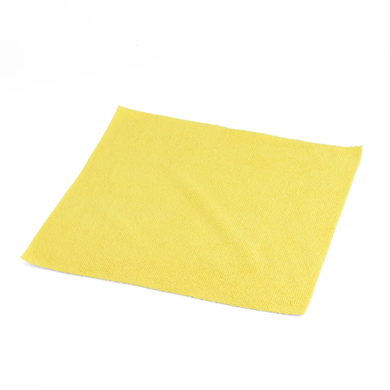 Wiederverwendbare Abreiß-Mikrofaser-Handtuchrolle - 30x30cm, 30 Tücher/Rolle, 180gsm, Gelb