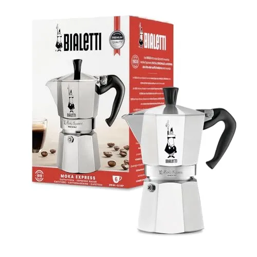 Bialetti Moka Express 6 Tassen Espressokocher