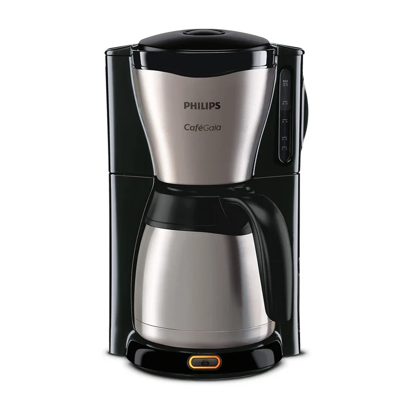 PHILIPS Filterkaffeemaschine Daily, Schwarz, 1,2 L Fassungsvermögen