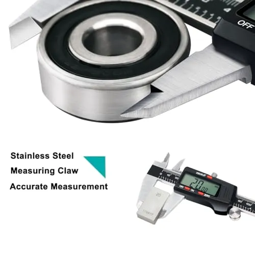 Kynup Messschieber Digital, Schieblehre Digital 150mm mit LCD-Display