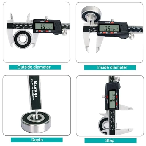 Kynup Messschieber Digital, Schieblehre Digital 150mm mit LCD-Display