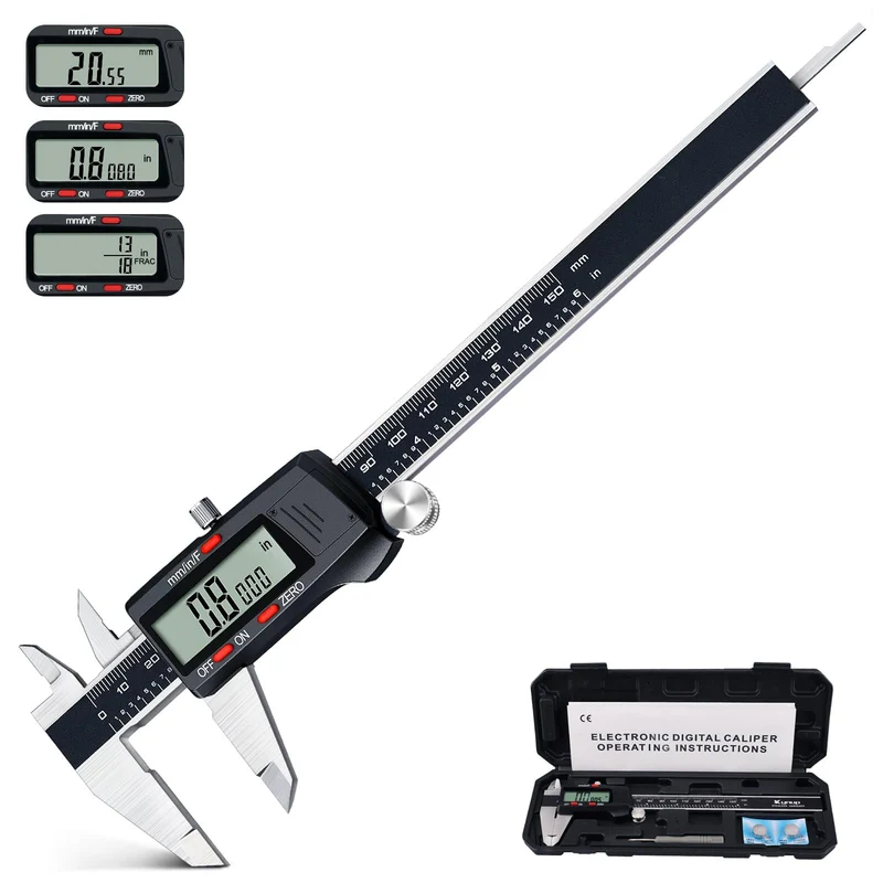 Kynup Messschieber Digital, Schieblehre Digital 150mm mit LCD-Display