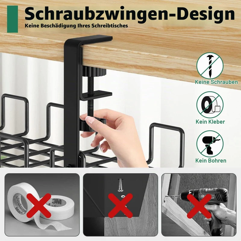 REFLYING Kabelorganisation · 1 · Schwarz