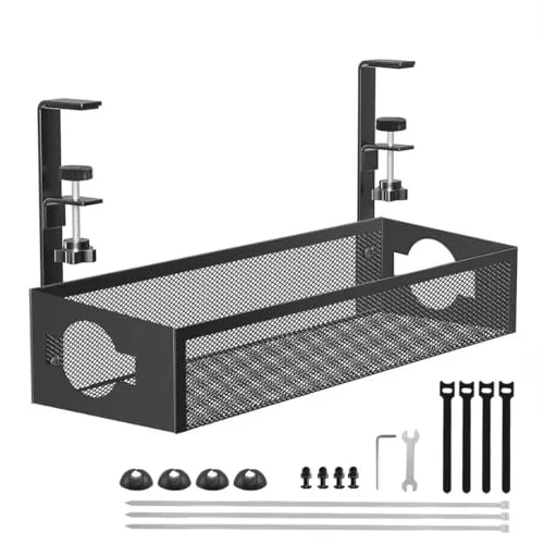 Generisch Kabelorganisation · black · 32CM