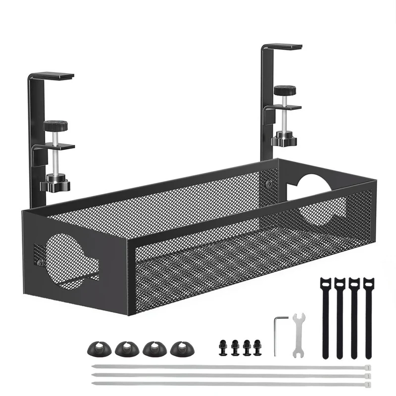 Generisch Kabelorganisation · black · 32CM