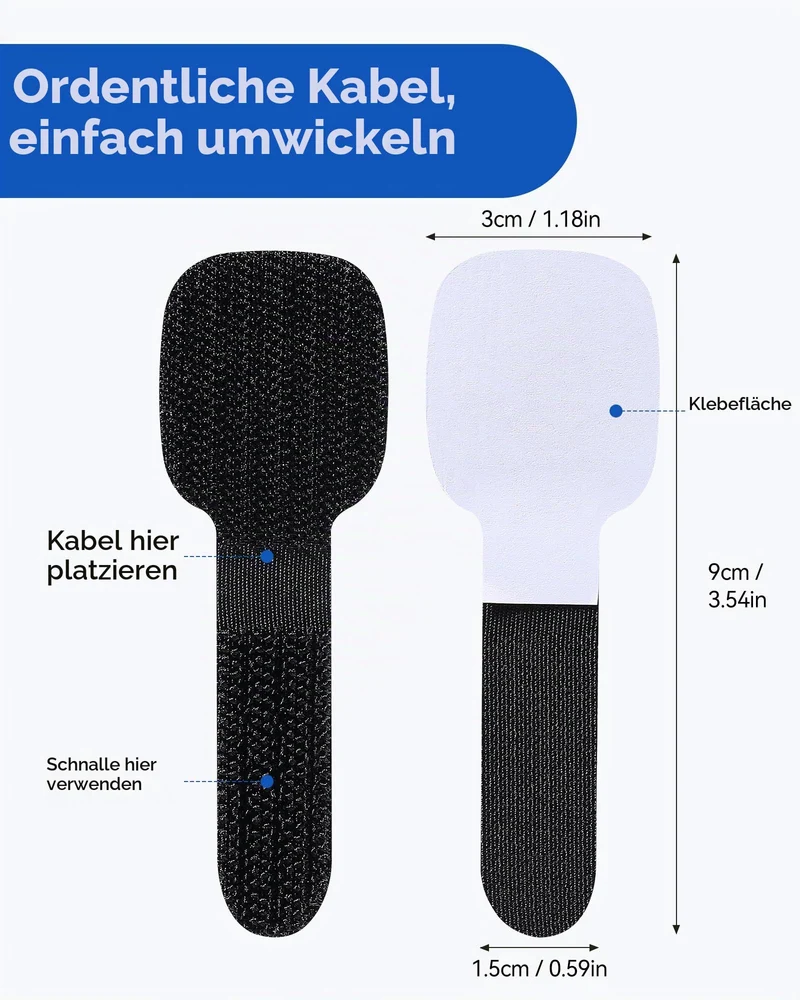 AGPTEK Kabelorganisation · Schwarz