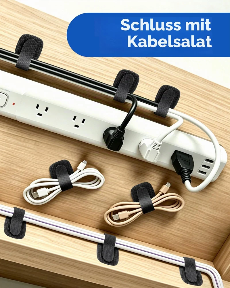 AGPTEK Kabelorganisation · Schwarz