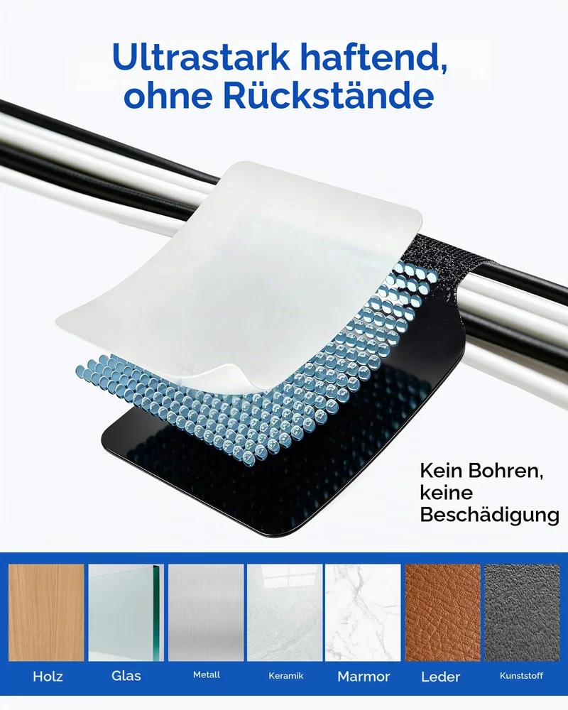 AGPTEK Kabelorganisation · Schwarz