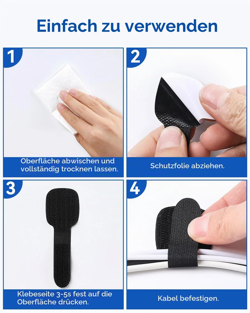 AGPTEK Kabelorganisation · Schwarz