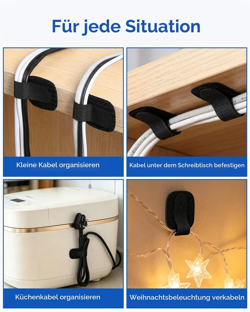 AGPTEK Kabelorganisation · Schwarz