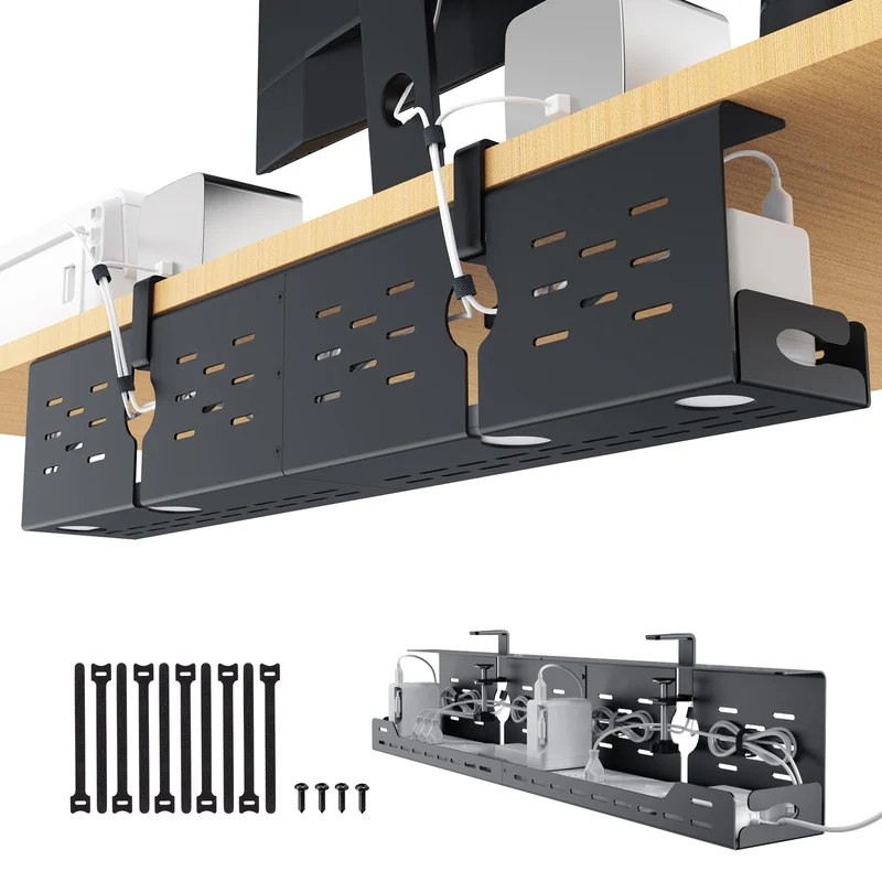 Univivi Kabelorganisation · 81cm · Schwarz