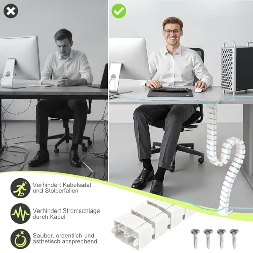 KOVSGQ Kabelorganisation · Weiß